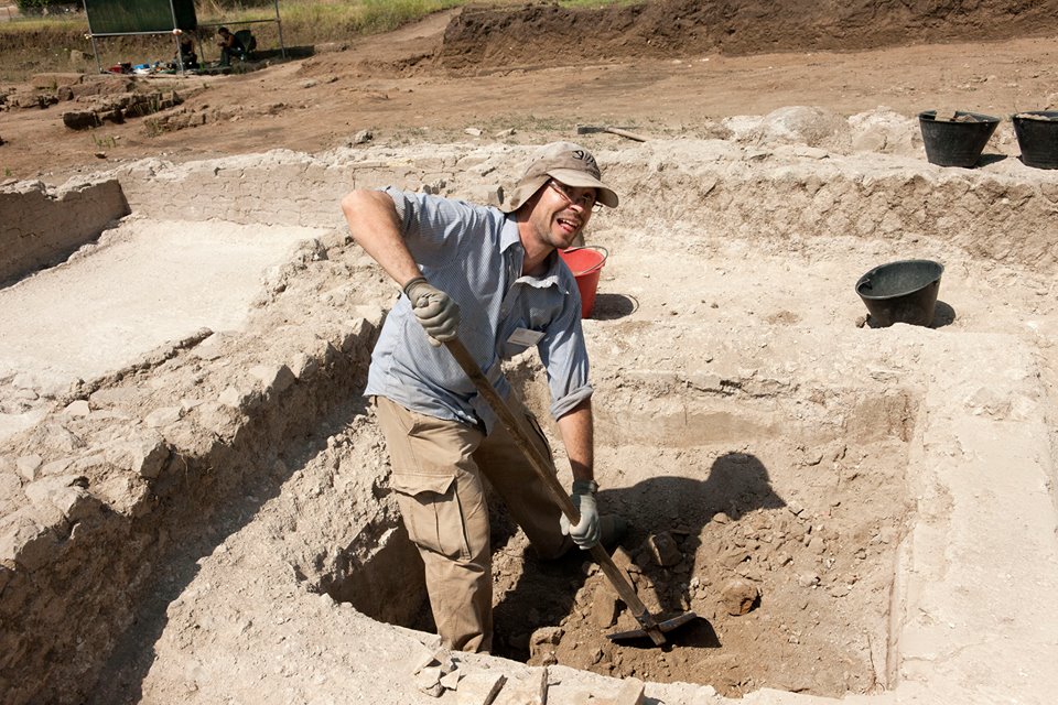 Excavating a hydrological feature